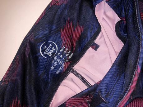 Tmavě modré funkční vzorované legíny vel. m, crivit,m