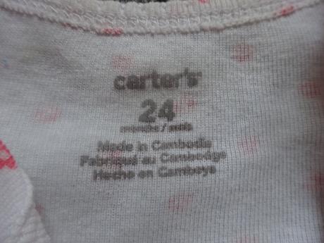 Body kr.r. s kytičkami, vel. 92, carter's,92