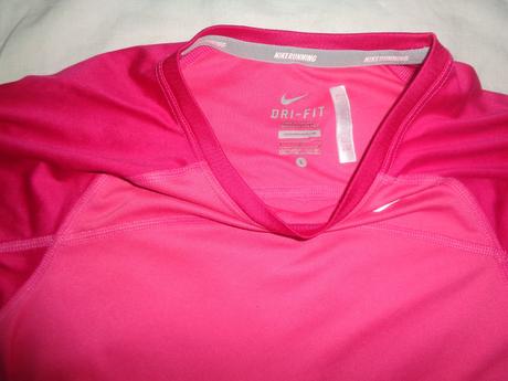 Luxusní růžové funkční tričko nike - dri-fit, nike,152