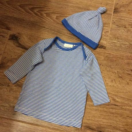 Bavlněné tričko s proužkem, next,62