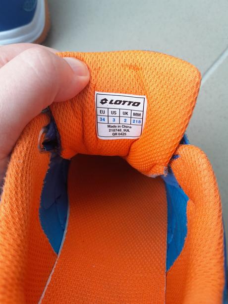 Chlapecké sálové tenisky lotto jumper, vel. 34, lotto,34
