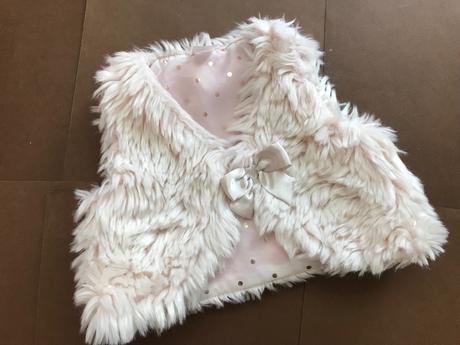 Bolérko chlupaté - v.6/9 měs.., h&m,74