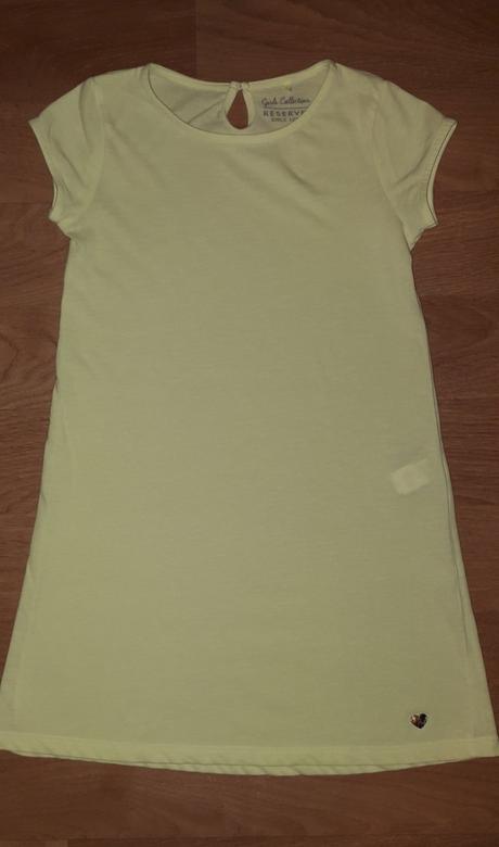 Bavlnené tričkové šaty, reserved,128