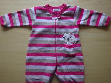 Fleesový overal s kočičkou, vel. 86, early days,86