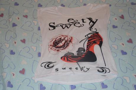 164 170 176 dívčí, dámské triko s potiskem, 170