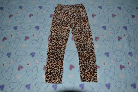 Plyšové, sametové legíny, neoteplené, stř. teplé, 110