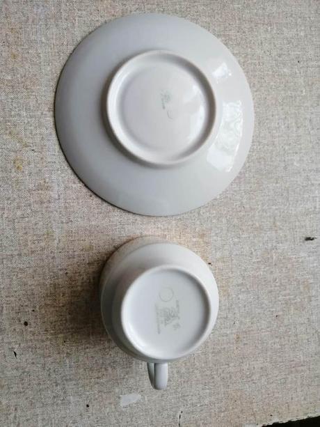 Retro sada / porcelánový set, 