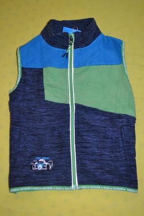 Fleece vesta kugo,na zip,98,122, kugo,98 / 122