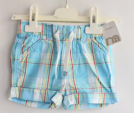 Kraťasy vel. 3 - 6 m, mothercare,68