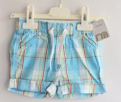 Kraťasy vel. 3 - 6 m, mothercare,68
