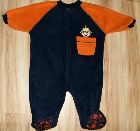 Flaušový overal , ladybird,86