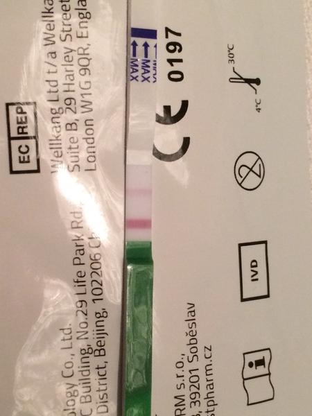 Duch na ovulačním testu