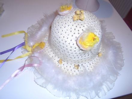 Klobouk víla jaro maska, 