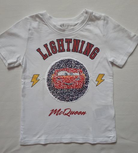 Dětské měnící, přeměňovací tričko, vel.110, cars, h&m,110