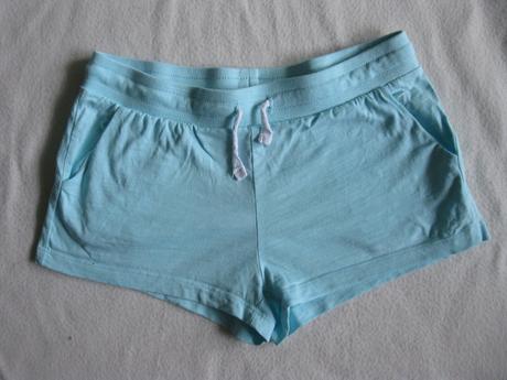 Tyrkysové kraťasy, h&m,146