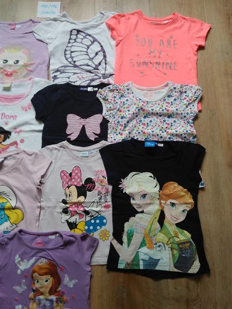 6x tričko,yd,tcm, caa,mas,disney,vel 110/116, 116