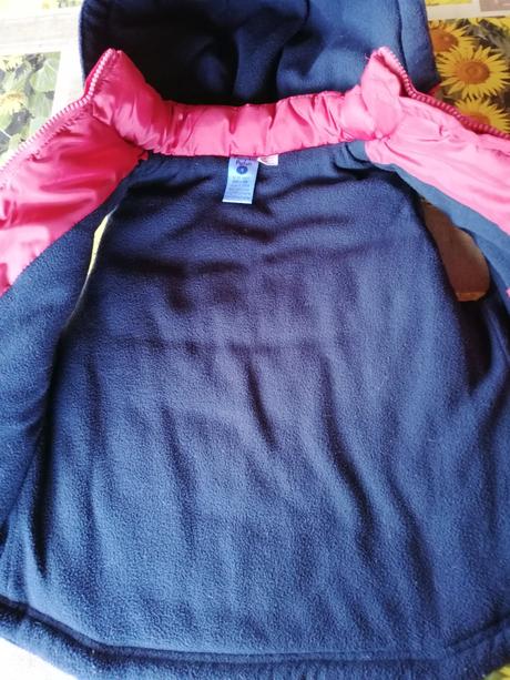 Vesta dívčí prošívaná vel. 4 roky., pumpkin patch,104