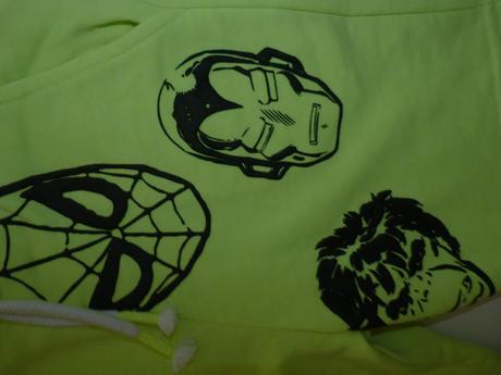 Marvel neon kraťase vel. 116, marvel,116