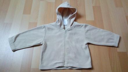 Mikina - béžová, vel. 1-2 roky, 80