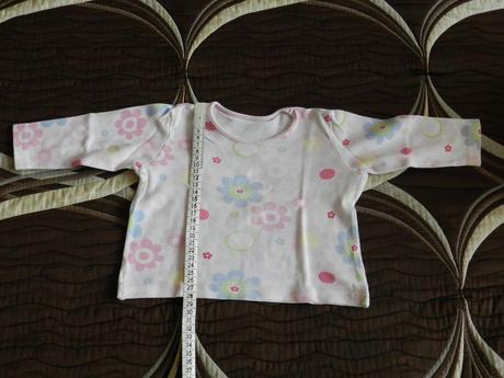 Triko dlouhý rukáv s kytkama, george,74