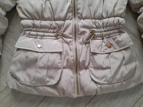 Krémová zimní bunda, reserved,36