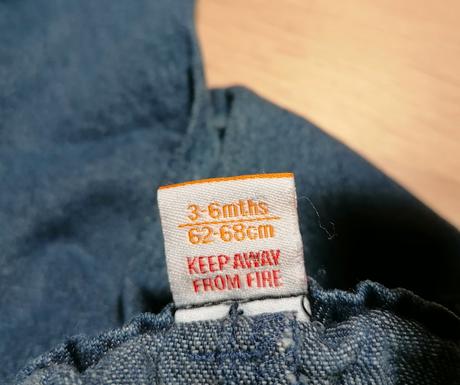 Džíny vel. 62 - 68 nebo 3-6 měsíců, mini mode,62