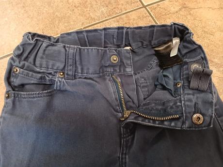 Plátěné kalhoty h&m, vel. 122, h&m,122