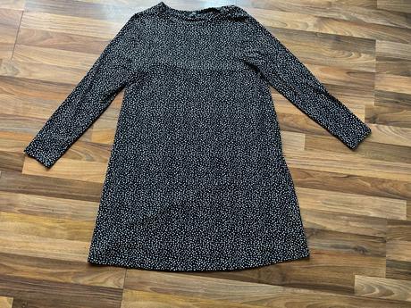 Puntíkaté šaty / tuinika, vel 44/ tedy cca xxl, ff, f&f,xxl