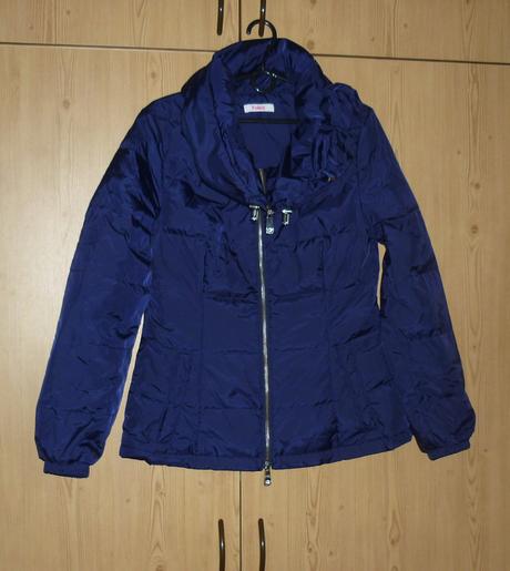 Dámská tmavě modrá bunda blugirl folies, 38