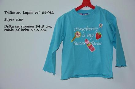 Tričko zn. lupilu vel. 86/92, lupilu,86