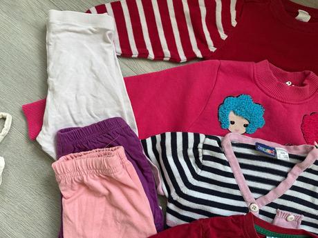 Sada oblečení, dívka, vel. 86 - 16 ks, 86–98