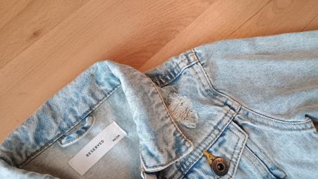 Krásná dívčí riflová bunda reserved vel.116, reserved,116