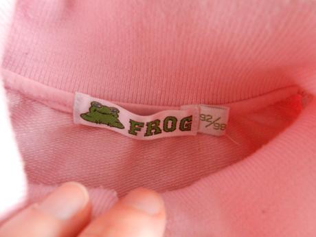 Souprava mikina na zip + tepláky, frog,92