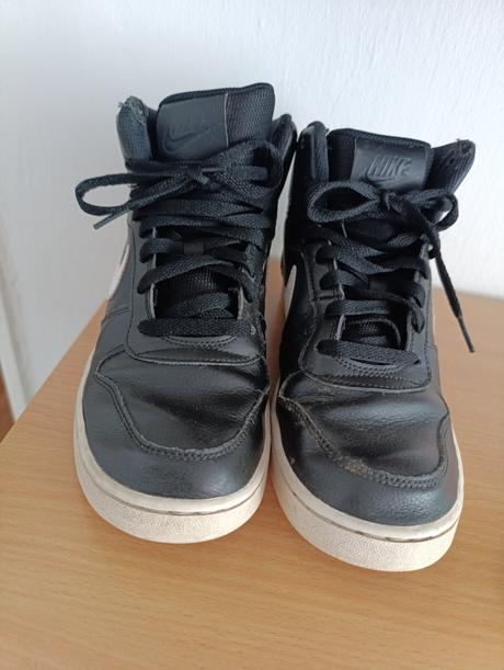 Černé kotníkové boty nike vel. 39/40, nike,39