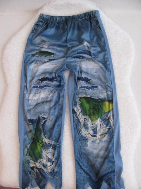 Kostým kalhoty zombie - halloween, 