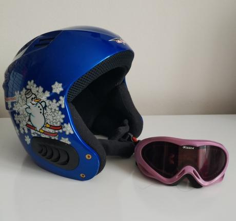 Dětská helma na lyže, s