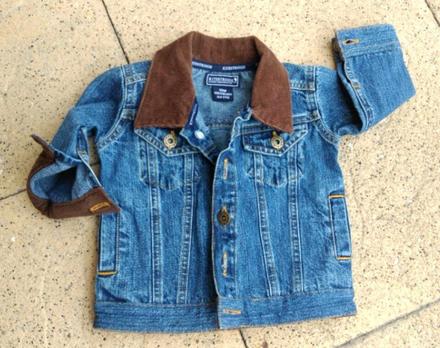 Jeans / riflová bundička / džíska, 80