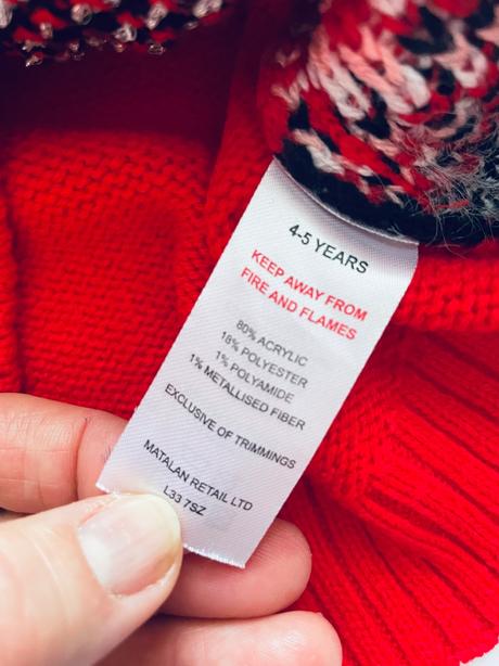 Svetr vánoční - v.4/5 let, 110