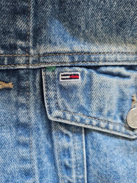 Pánská džínová bunda tommy hilfiger vel. m, tommy hilfiger,m