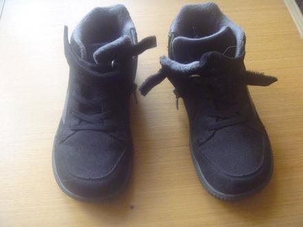 Dívčí černé zimní barefoot boty zn. saguaro v. 33, 33