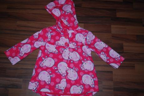Jarní, podzimní kabát peppina, peppa pig, next,92