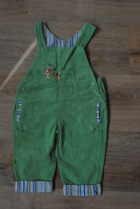 Manžestrové laclové kalhoty, frog,86