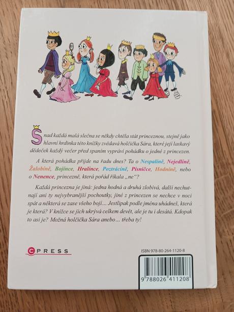 Kniha pohádky o princeznách.,