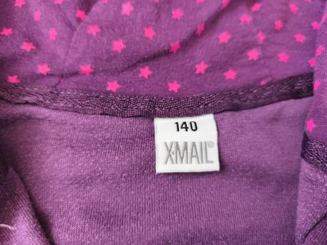 Fialová mikina, 140