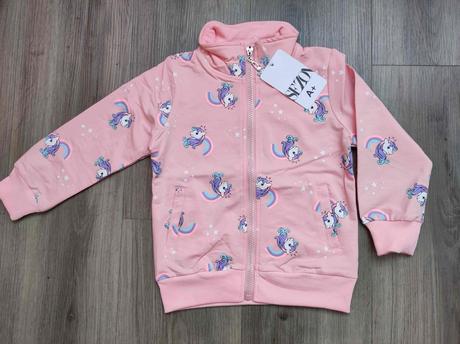 Dívčí slabá mikina 98,104,110,116,122,128, 98 - 128