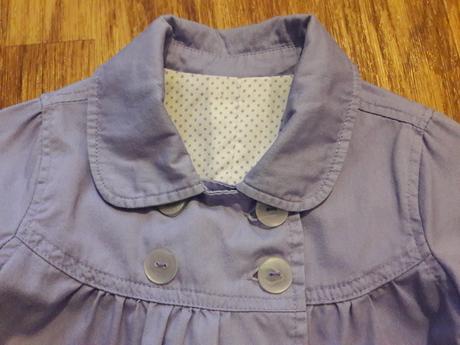 Plátěný kabátek george, vel.80, george,80