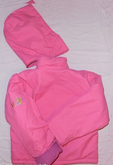 E244. zimní,podšitá+zateplená bunda, 110