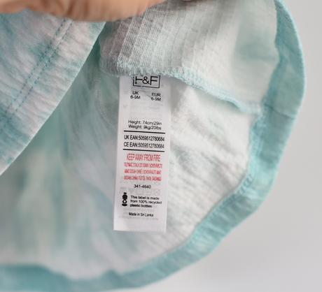 Komplet vel. 6 - 9 m, f&f,74