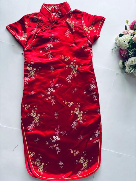 K1/ kostým gejša - v.cca 3/4 roky,