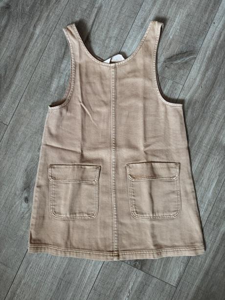 Džínové šaty + triko minnie, h&m,122